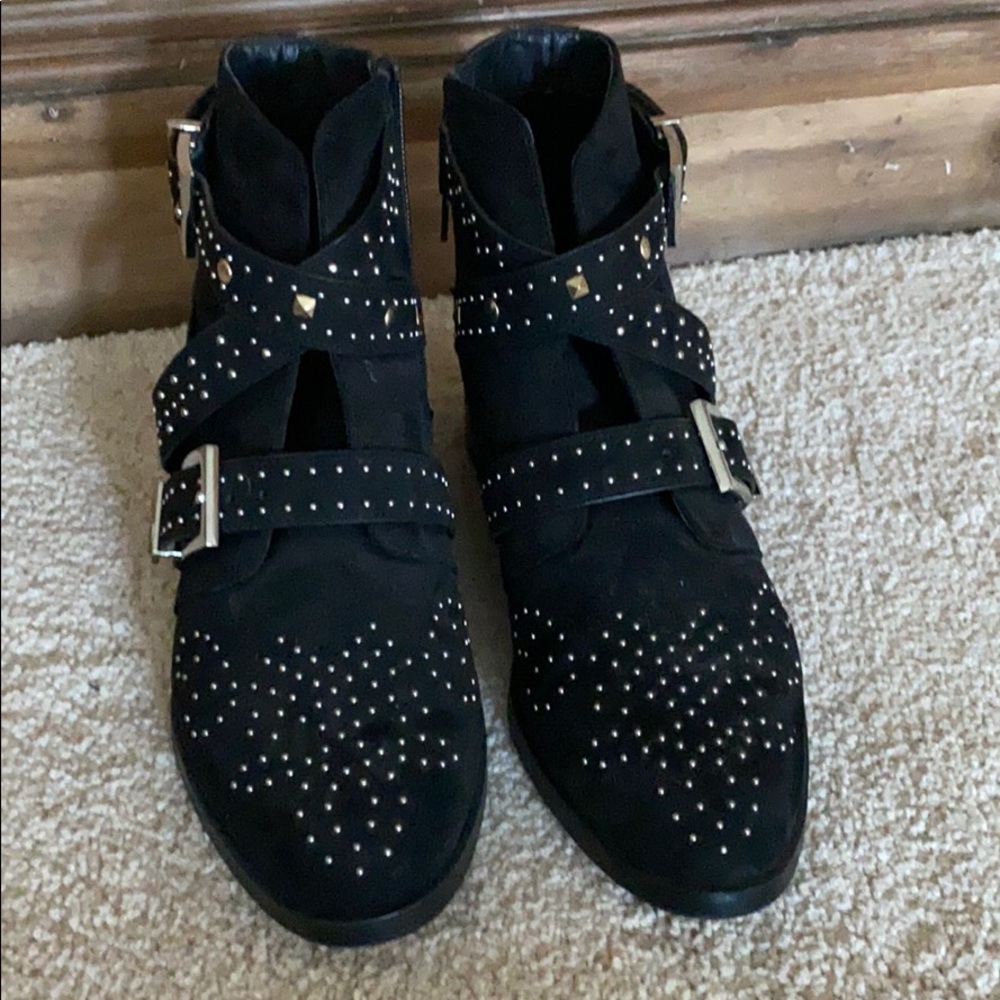 River island studded ankle boots